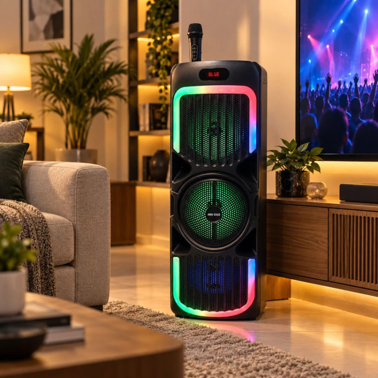اسپیکر بلوتوثی قابل حمل ایکس بیس ABS-8302