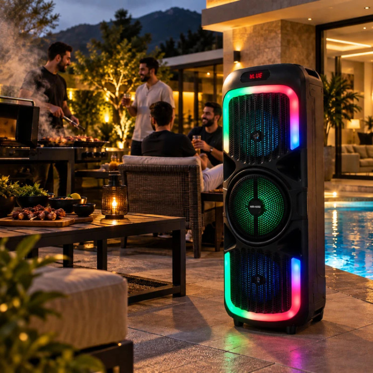 اسپیکر بلوتوثی قابل حمل ایکس بیس ABS-8302