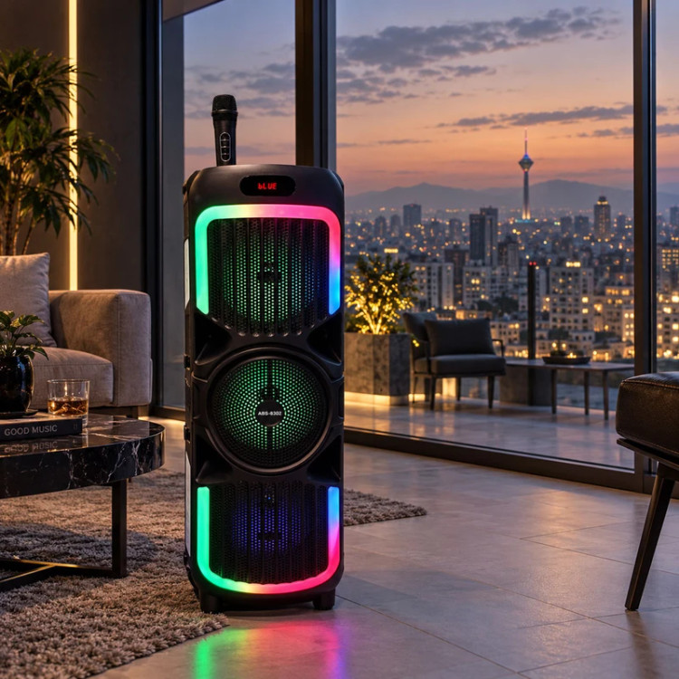 اسپیکر بلوتوثی قابل حمل ایکس بیس ABS-8302