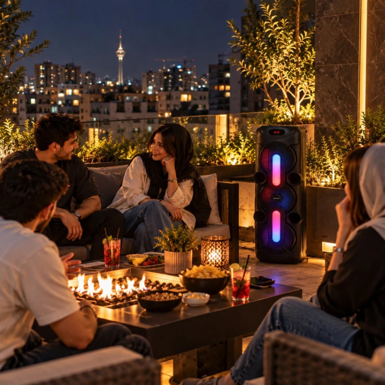 اسپیکر بلوتوثی قابل حمل ایکس بیس مدلABS-8301