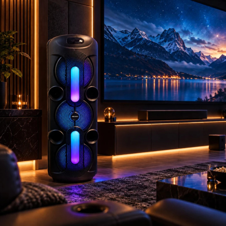 اسپیکر بلوتوثی قابل حمل ایکس بیس مدلABS-8301